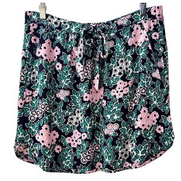 Draper James Spring Floral Drawstring Skirt - Picture 1 of 7